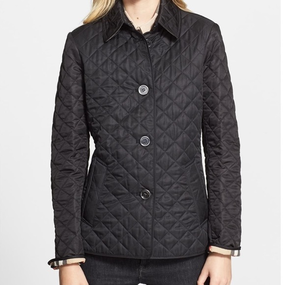 Burberry Jackets & Blazers - Burberry Brit Copford Black Quilted Jacket